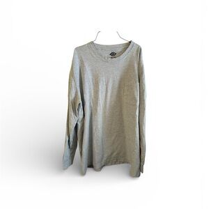 Dickies Heather Gray Long Sleeve Shirt